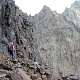 На седловине перевала  Сталь южный (2А, 3670)